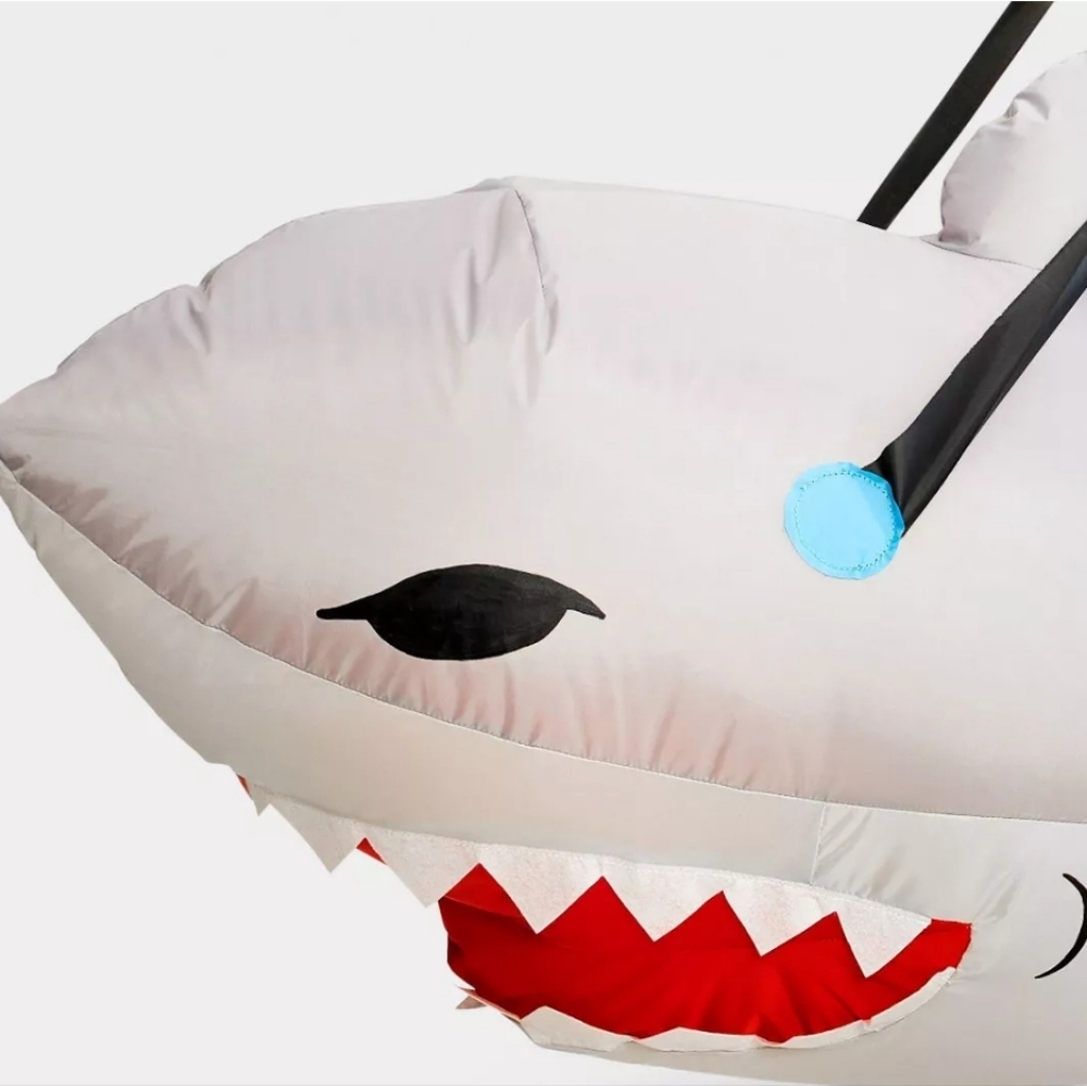 Hyde & EEK! Inflatable Shark Rider Costume OSFM - Picture 3 of 5